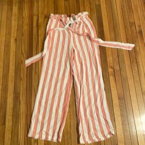 High waist striped pants!
